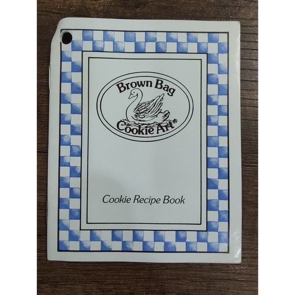 Other - Brown Bag Cookie Art Cookie Recipe Book  Small Dessert Cookbook Booklet E52